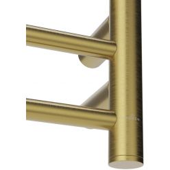 Полотенцесушитель Roxen Caspia 50x79 электрический, PVD gold brush