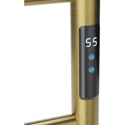 Полотенцесушитель Roxen Caspia 50x79 электрический, PVD gold brush