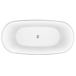 Ванна из искусственного камня Roxen Kleo 170x78