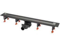 Душевой трап Roxen Razor Gun metal 910100GM оружейная сталь