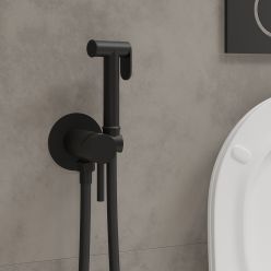 Смеситель встраиваемый c гигиеническим душем Roxen Santi 500940-B