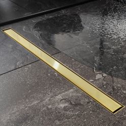 Душевой лоток Roxen Supra 91050-120GB Gold