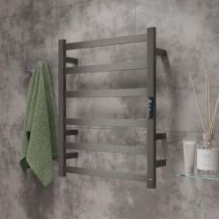 Полотенцесушитель Roxen Plaza 50x63 электрический, оружейная сталь