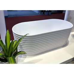 Ванна из искусственного камня ABBER Stein AS9650 белая матовая