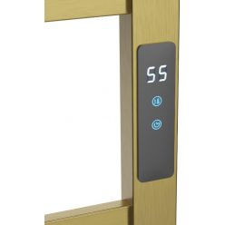 Полотенцесушитель Roxen Plaza 50x79 электрический, золото брашир