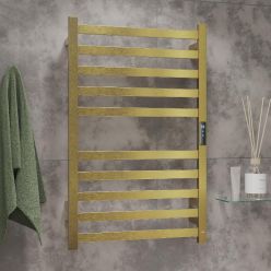Полотенцесушитель Roxen Plaza 50x79 электрический, золото брашир