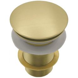 Донный клапан Roxen PD02GB (gold brush) без перелива