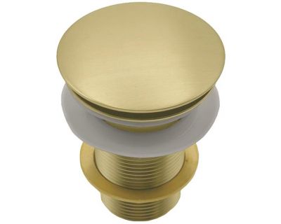 Донный клапан Roxen PD02GB (gold brush) без перелива