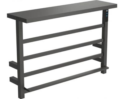 Полотенцесушитель Roxen Velar 45x65 электрический с полкой, оружейная сталь