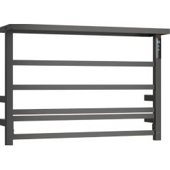 Полотенцесушитель Roxen Velar 45x65 электрический с полкой, оружейная сталь