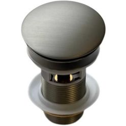 Донный клапан Roxen P02BN (nickel brush) c переливом
