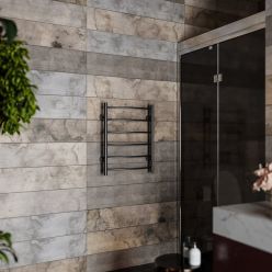 Полотенцесушитель Roxen Santi 53x65 электрический, черный