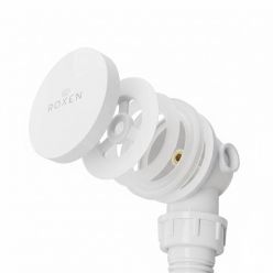 Сифон для ванны Roxen R70C-W клик-клак белый глянцевый