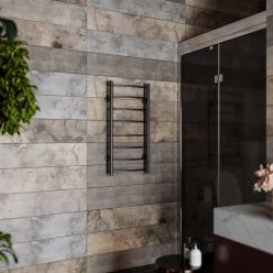 Полотенцесушитель Roxen Santi 43x85 электрический, черный