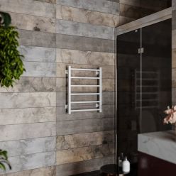 Полотенцесушитель Roxen Square 53x65 электрический, белый