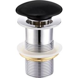 Донный клапан Roxen PD01B (black) без перелива