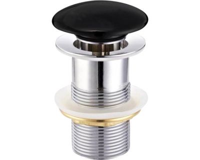 Донный клапан Roxen PD01B (black) без перелива