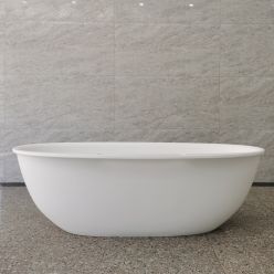 Ванна из искусственного камня ABBER Stein AS9631 белая матовая