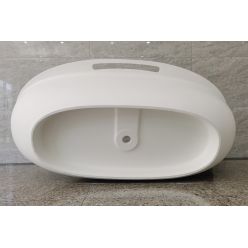 Ванна из искусственного камня ABBER Stein AS9631 белая матовая