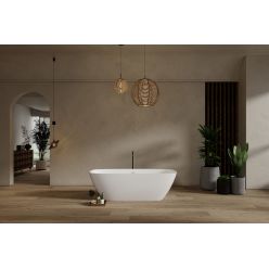 Ванна из искусственного камня ABBER Stein AS9632 белая матовая