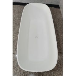 Ванна из искусственного камня ABBER Stein AS9632 белая матовая