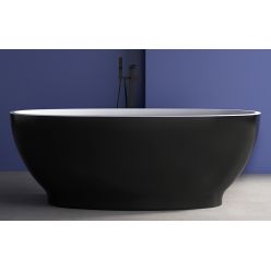 Акриловая ванна ABBER AB9207MB черная матовая
