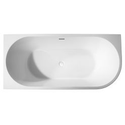 Акриловая ванна ABBER AB9257-1.5 R белая