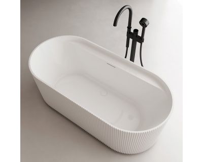 Акриловая ванна ABBER AB9444MW белая матовая