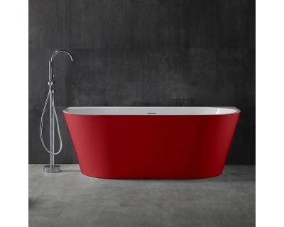 Акриловая ванна ABBER AB9216-1.7R красная
