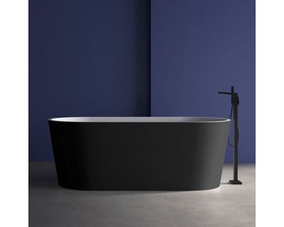 Акриловая ванна ABBER AB9209MB черная матовая