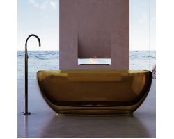 Прозрачная ванна ABBER Kristall AT9703Vesuvian оливковая