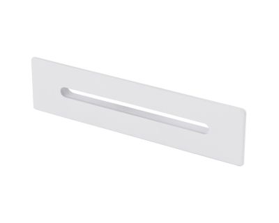 Накладка на перелив ABBER AB0006MW белый матовый