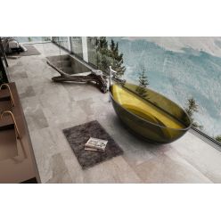 Прозрачная ванна ABBER Kristall AT9702Vesuvian оливковая