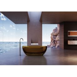 Прозрачная ванна ABBER Kristall AT9703Vesuvian оливковая