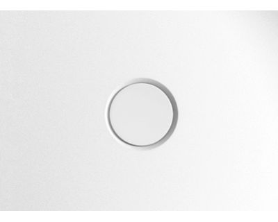 Накладка на слив ABBER AB0004 белая