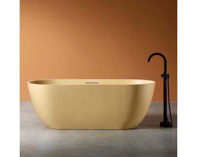 Ванна из искусственного камня ABBER Frankfurt AM9941MS песочная матовая