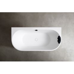 Ванна из искусственного камня ABBER Leipzig AM9916 белая матовая