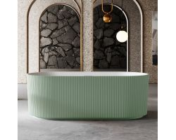 Ванна из искусственного камня ABBER Stein AS9601MCG зеленая матовая