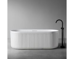 Ванна из искусственного камня ABBER Stuttgart AM9925 белая матовая