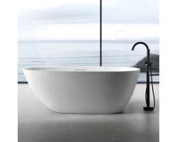 Ванна из искусственного камня ABBER Dortmund AM9911 белая матовая