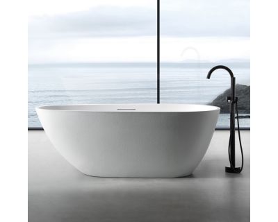 Ванна из искусственного камня ABBER Dortmund AM9911 белая матовая