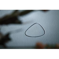 Ванна из искусственного камня ABBER Dortmund AM9911G серая матовая