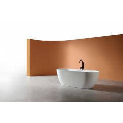 Ванна из искусственного камня ABBER Frankfurt AM9941 белая матовая