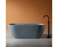 Ванна из искусственного камня ABBER Frankfurt AM9941G серая матовая