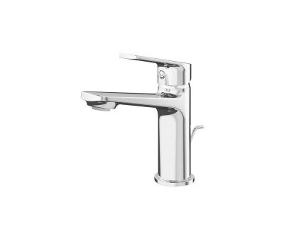 Смеситель для раковины NOTA однорычажный с донным клапаном, 3/8, хром