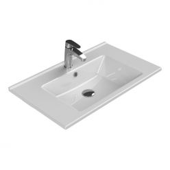 Умывальник мебельный CeraStyle Arte 75x45 белый