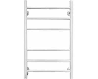 Полотенцесушитель электрический Ростела Свирель V 50x80/6 (с диммером, левый Ral 9016)