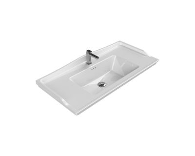 Умывальник мебельный Kapadokya 100х48 см, белый