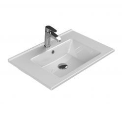 Умывальник мебельный CeraStyle Arte 65x45 белый