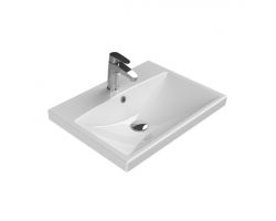 Умывальник Elite 60х45 мебельный/подвесной без крепления, белый, VB032H82U00